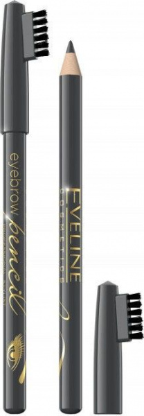 Для глаз и бровей контурный карандаш для бровей grey "eyebrow pencil" eveline
