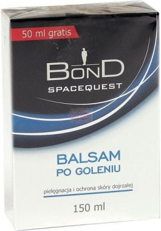 Бритье бальзам после бритья "spacequest" bond, 150 мл