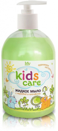 Мыло детское жидкое мыло с чередой и шалфеем iris, 500 мл
