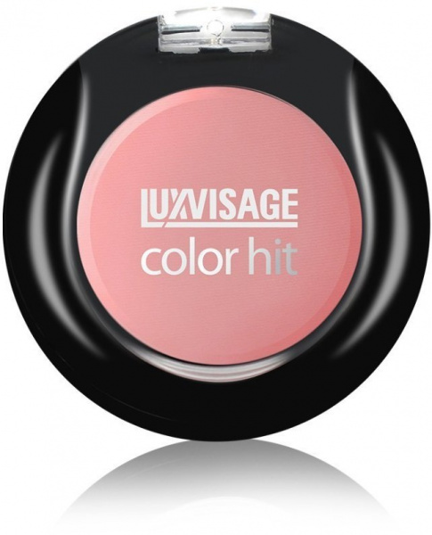 Для лица luxvisage color hit румяна компактные тон 13 розовый холодный 2,5 г