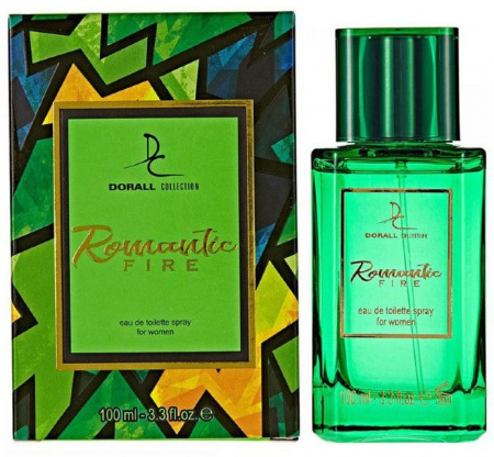 Туалетная вода женская туалетная вода "romantic fire" dorall collection, 100 мл