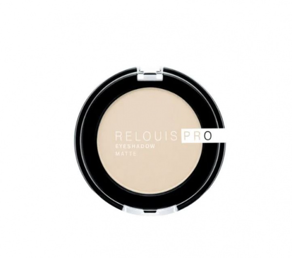Для глаз и бровей тени для век relouis pro eyeshadow matte тон 11 ivory, 3 г.