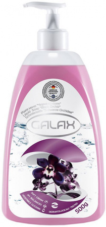 Мыло жидкое мыло "черная орхидея" galax, 500 мл