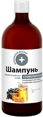 Шампуни шампунь "стимулирующий" мумие алтайское домашний доктор, 1000 мл