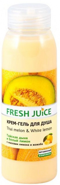 Гели для душа гель для душа "тhai melon&white lemon" fresh juice, 300 мл