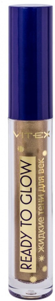 Для глаз и бровей витэкс ready to glow жидкие тени для век тон 108 bronze shine 3,5 г