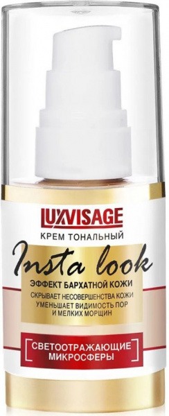 Для лица luxvisage insta look крем тональный тон 30 натуральный холодный беж