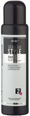 Стайлинг витэкс studio style лак для волос невидимая фиксация, 500 мл