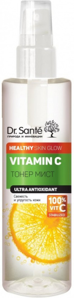 Увлажнение и питание тонер мист vitamin c dr.sante, 150 мл
