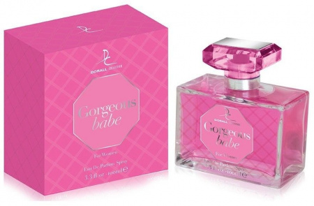 Туалетная вода туалетная вода для женщин gorgeous babe dorall collection, 100 мл