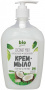 Мыло крем-мыло "кокосовое молоко" bio naturell, 500 мл