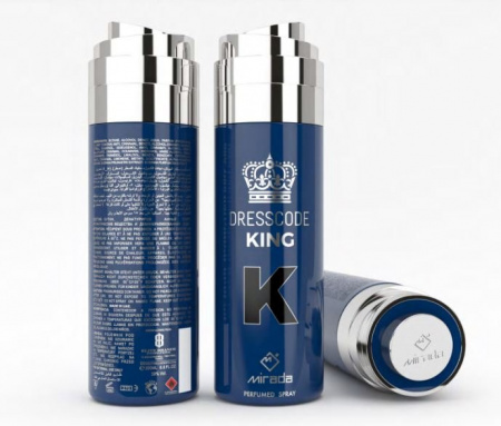Дезодоранты дезодорант "dresscode king" mirada deodorant, 200 мл.