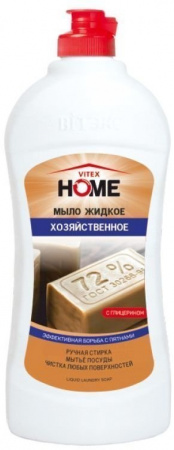 Для очистки поверхностей мыло жидкое хозяйственное витэкс, 500 мл