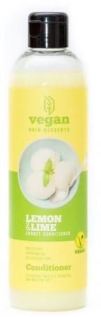 Бальзамы и кондиционеры кондиционер для волос vegan lemon and lime sorbet с экстрактом лимона и лайма, 300 мл