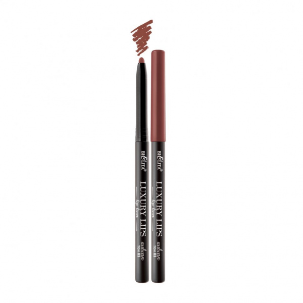 Для губ карандаш механический для губ luxury lips тон 03 auburn белита