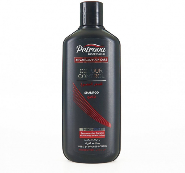 Шампуни шампунь профессиональный контроль цвета "advanced hair care-colour control" petrova, 400 мл
