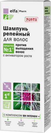 Шампуни шампунь репейный против выпадения волос elfa pharm, 200 мл
