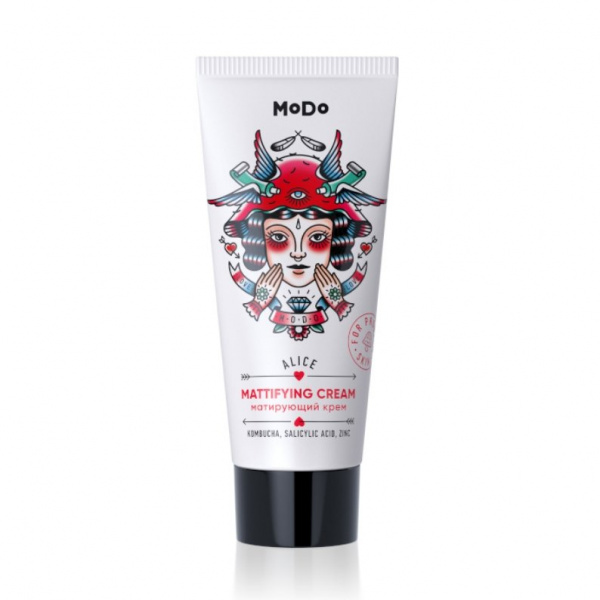 Кремы крем для лица modo alice с матирующим эффектом для проблемной кожи modum, 50 г.
