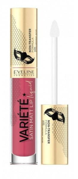 Для губ жидкая матовая губная помада №15 с гиалуроновой кислотой variete  perfect  matte eveline