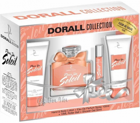Подарочные наборы женский набор "fleur de soleil" dorall collection, 100 мл
