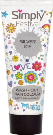 Окрашивание волос краска для волос simply festival silver ice "серебряный лед" mellor&russell, 75 мл