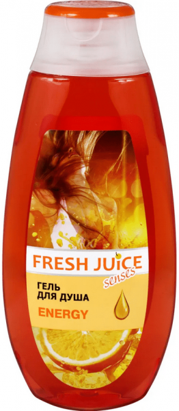 Гели для душа fresh juice senses гель для душа "energy" с апельсиново-манговым ароматом, 400 мл