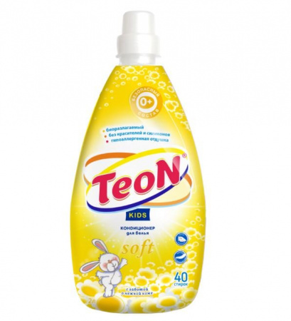 Для стирки кондиционер для детского белья kids teon, 2000 мл.