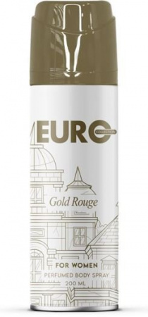 Дезодоранты дезодорант женский "gold rouge" euro collection atak, 200 мл.