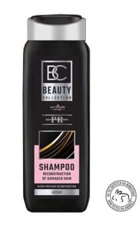 Шампуни шампунь для восстановления поврежденных волос beauty collection, 400 мл