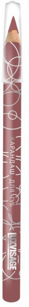 Для губ luxvisage карандаш для губ тон 14 лилово-коричневый