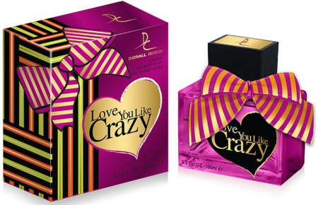 Туалетная вода женская туалетная вода "love you like crazy" dorall collection, 100 мл