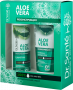 Подарочные наборы подарочный набор aloe vera "реконструкция" (шампунь + бальзам) dr.sante