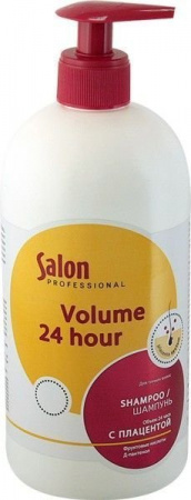 Шампуни шампунь объем 24 часа salon professional, 750 мл