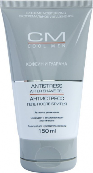 Бритье cool men ultrasensitive гель после бритья "антистресс", 50 мл