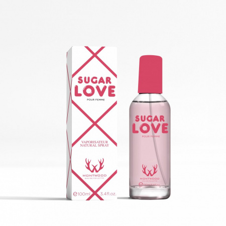 Парфюмерная вода туалетная вода для женщин "sugar love" montwood, 100 мл