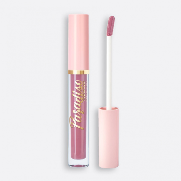 Для губ блеск для губ с влажным финишем тон 10 deep pink paradiso relouis, 3 гр