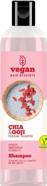 Шампуни beliso vegan шампунь для волос "chia & goji", 300 мл