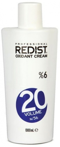 Окрашивание волос окислитель oxidant cream 20 vol 6% redist, 1000 мл