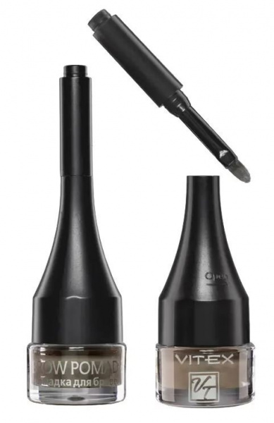 Для глаз и бровей помадка для бровей тон 23 dark brunette brow pomade витэкс, 3,5 г