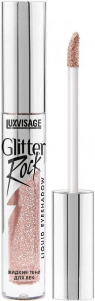 Для глаз и бровей жидкие тени для век glitter rock тон 303 pink quartz luxvisage