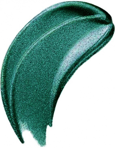 Для глаз и бровей сияющая подводка для глаз цветная "metal hype" тон 4 indian emerald luxvisage