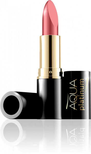 Для губ ультраувлажняющая губная помада "aqua platinum lipstick" №488 eveline, 4 г