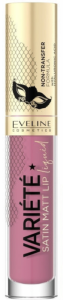 Для губ жидкая матовая губная помада №14 с гиалуроновой кислотой variete  perfect  matte eveline