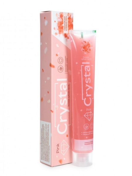 Зубные пасты гелевая зубная паста "pink crystal" dorall collection, 100 г