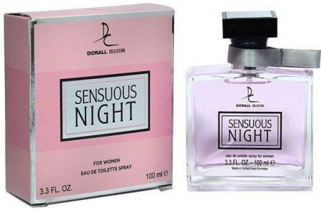 Туалетная вода женская туалетная вода "sensuous night" dorall collection, 100 мл