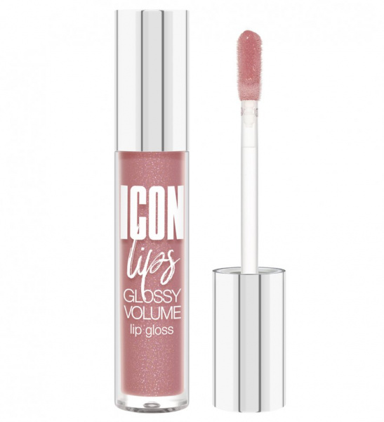 Для губ блеск для губ с эффектом объема icon lips glossy volume тон 503 "nude rose" luxvisage
