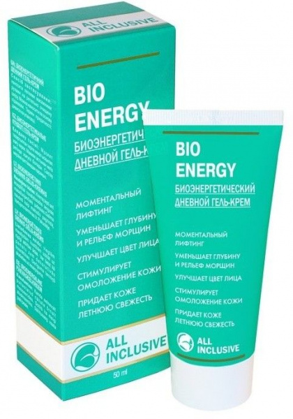 Увлажнение и питание all inclusive bio energy гель-крем биоэнергетический дневной, 50 мл