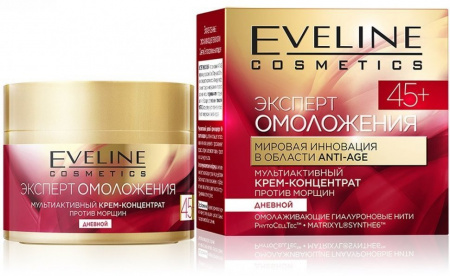 Кремы крем-концентрат для лица "эксперт омоложения" eveline, 50 мл