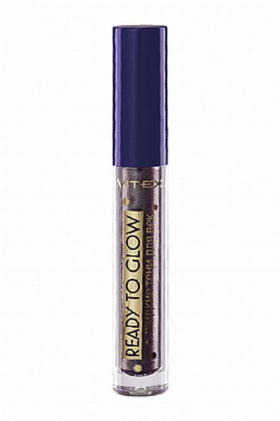 Для глаз и бровей витэкс ready to glow жидкие тени для век, тон 106 lilac clouds
