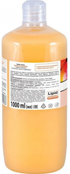 Мыло fresh juice крем-мыло "maнго и карамбола" с маслом камелии, 1000 мл